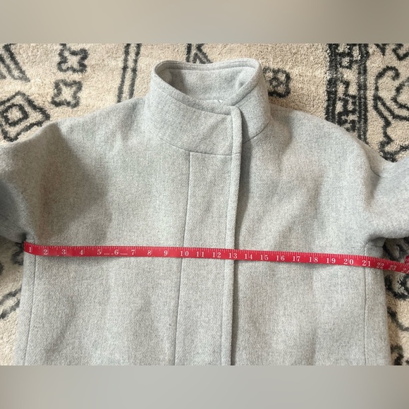 J.crew city coat wool heather grey - Picture 6 of 14